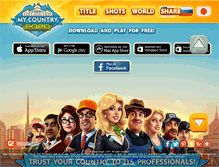 Tablet Screenshot of 2020mycountry.com